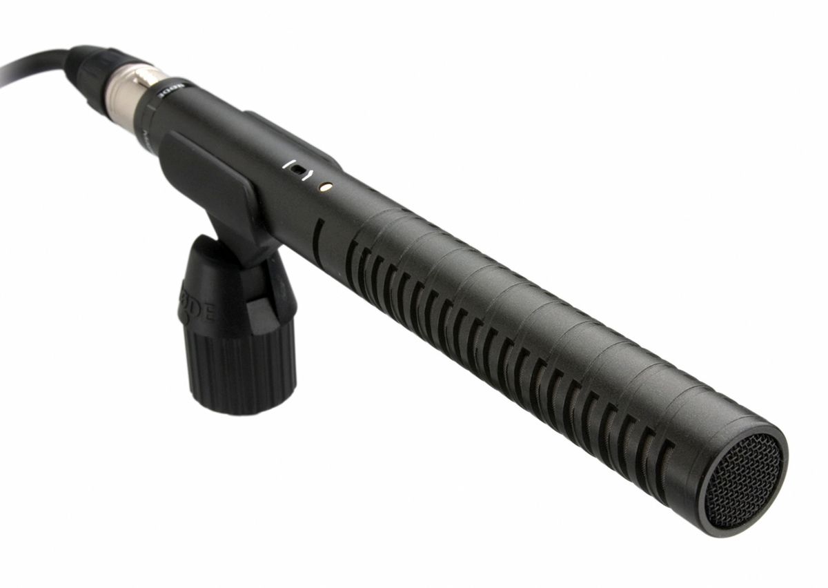 Rode NTG1 shotgun condenser microphone