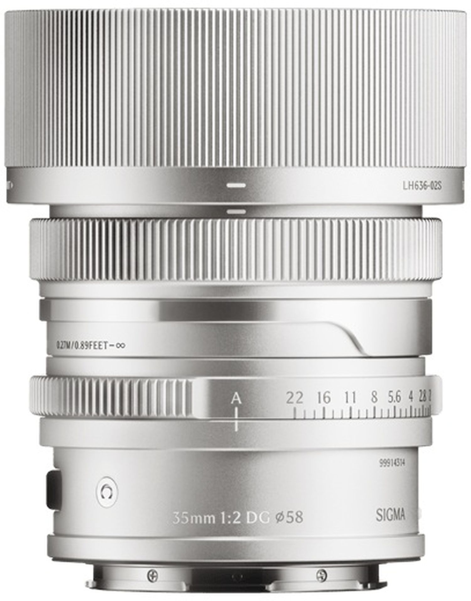 Sigma 35mm f2 DG (C) L-Mount silver