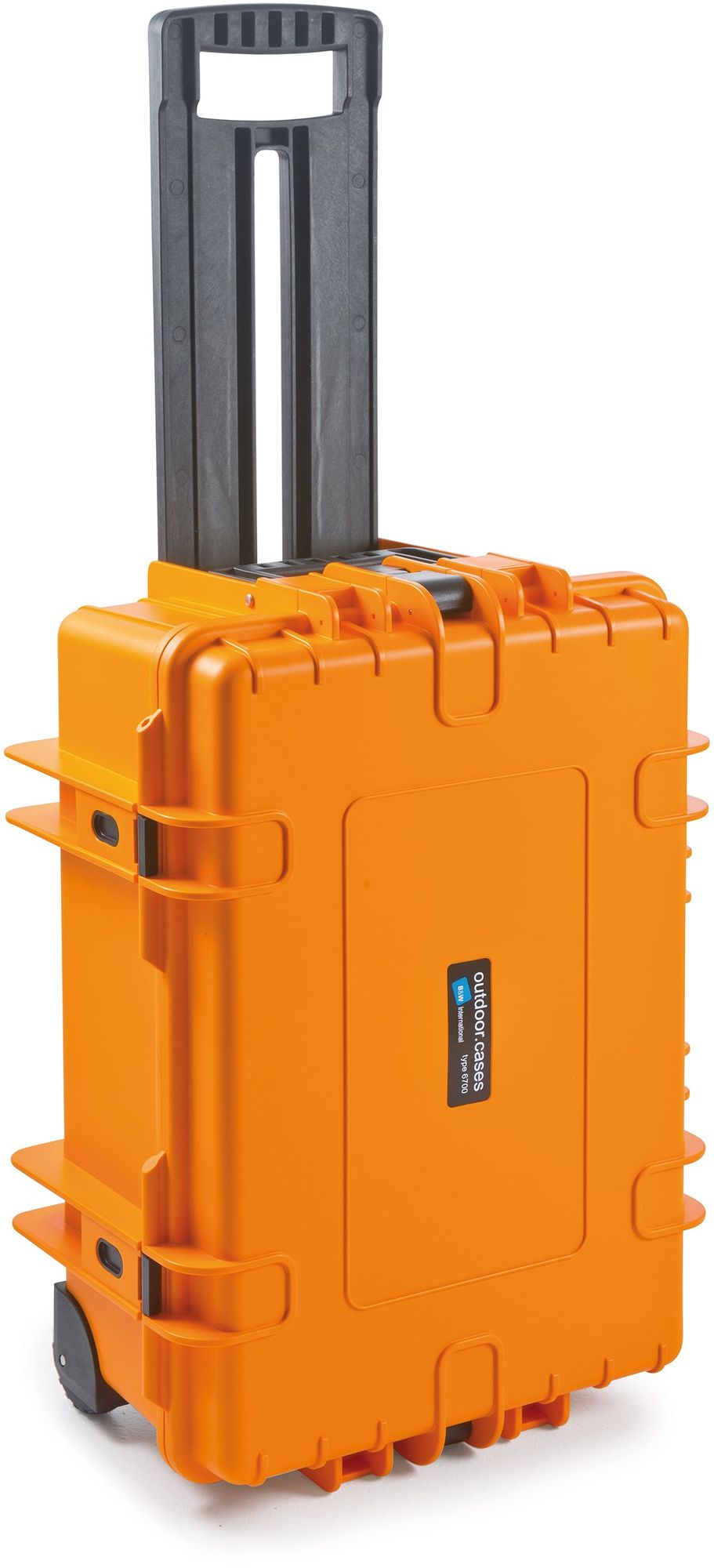 Zubehör  B&W Case Type 6700 SI orange mit Schaumstoffeinsatz