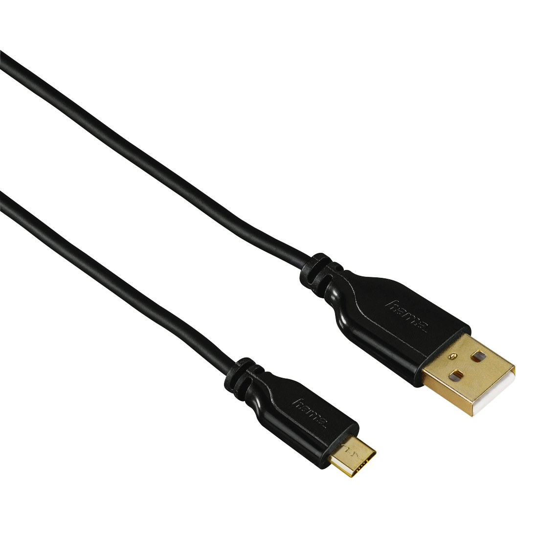 Hama Micro USB cable 074251 A male - Micro B male 0.75m 