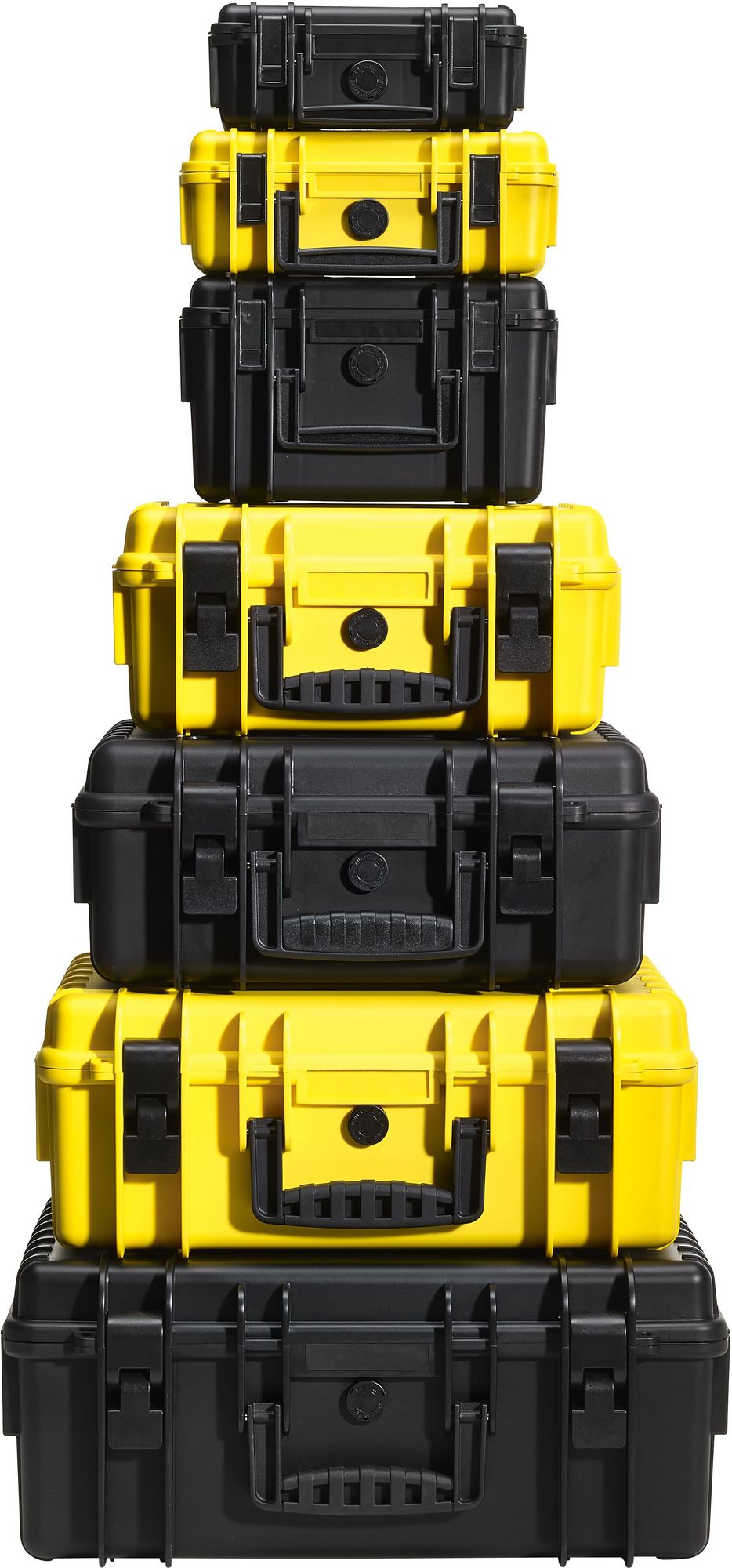 B&W Outdoor Case Type 3000 - Zwart met Vakverdeler