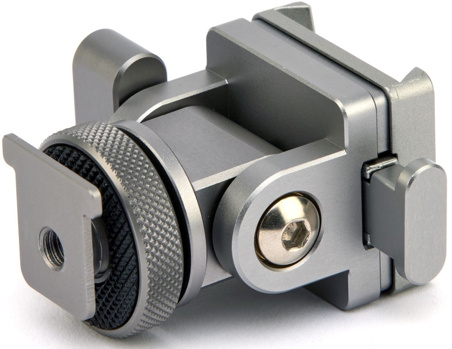 Adaptateur Griffe Flash V-Mount Pour Hobolite Mini - Rotation 180° - Pour Appareil Photo Et Vidéo