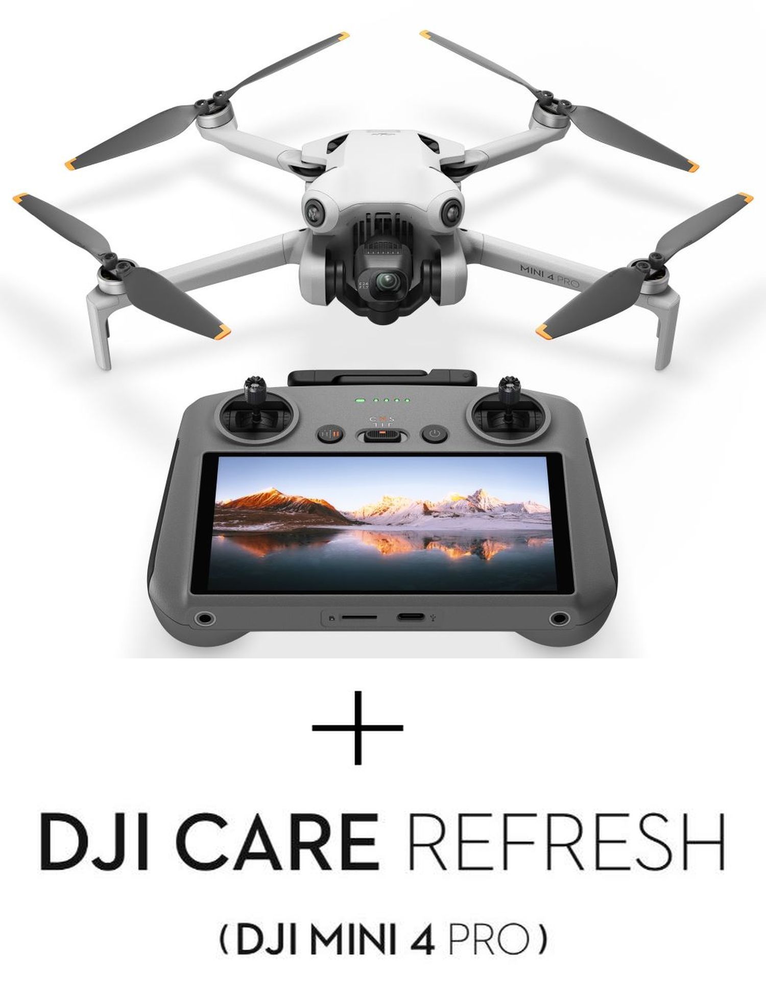 DJI Mini 4 Pro + RC 2 + Care Refresh 2 years