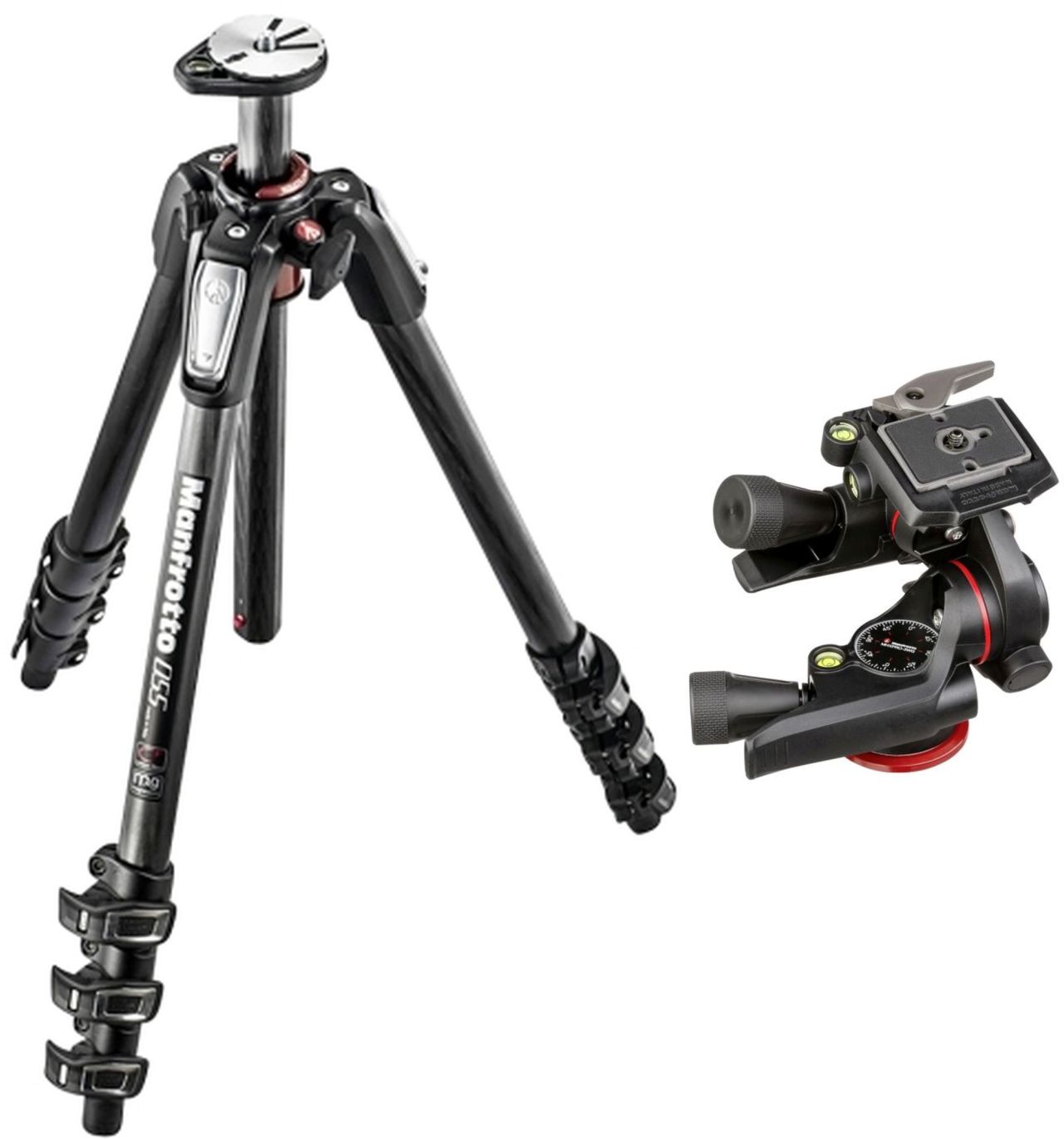 Manfrotto MT055CXPRO4 + MHXPRO-3WG