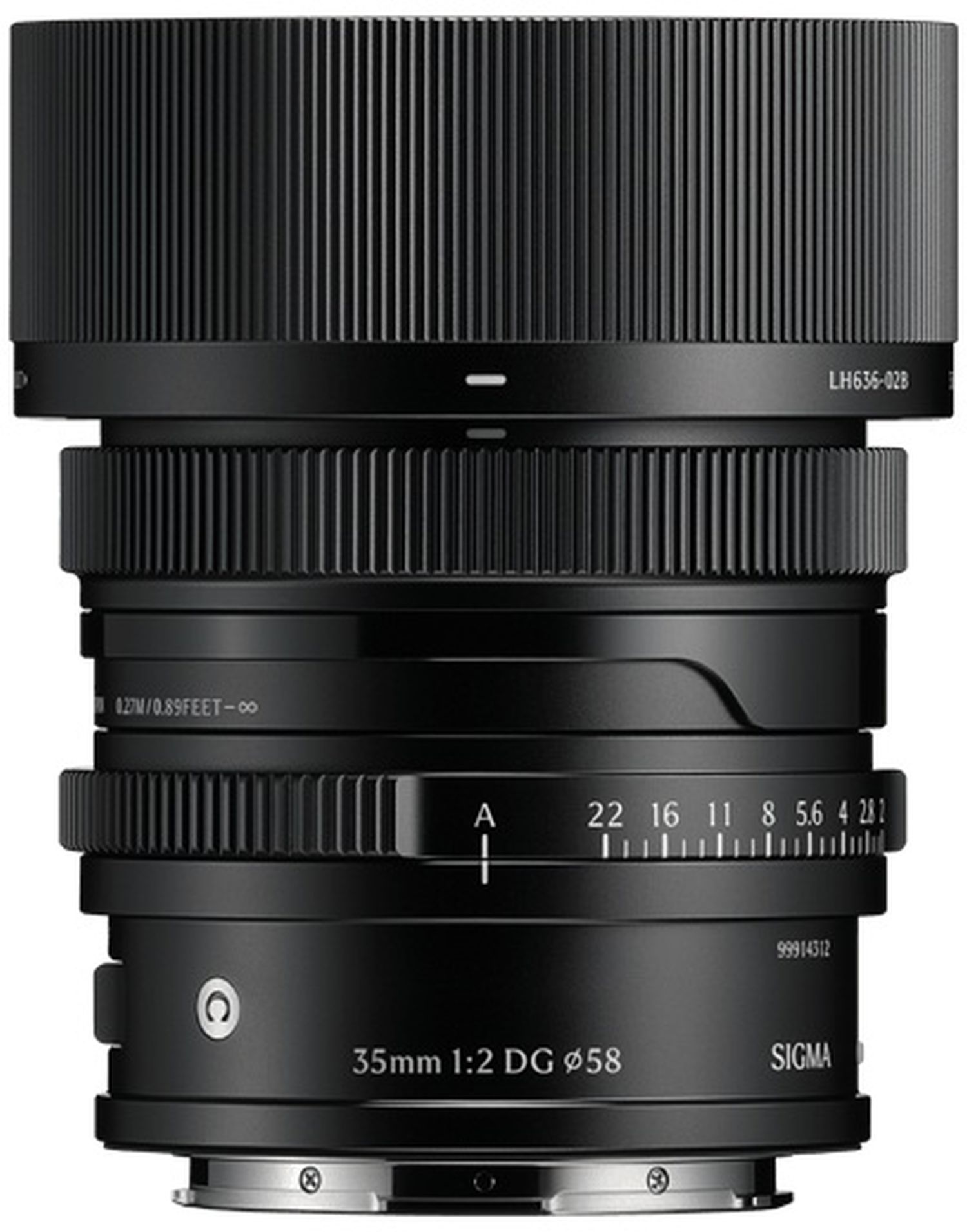 Sigma 35mm f2 DG (C) Sony E-Mount schwarz