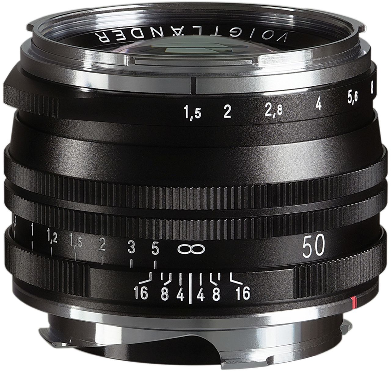 Voigtländer Nokton 50mm f1.5 VM M.C. aspherical black