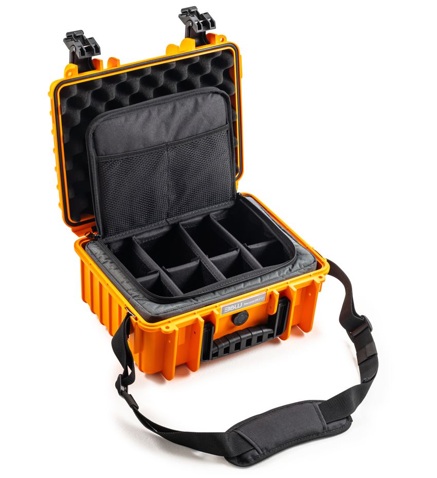 Technische Daten  B&W Photo Set Case Typ 3000 mit Photo Bag orange