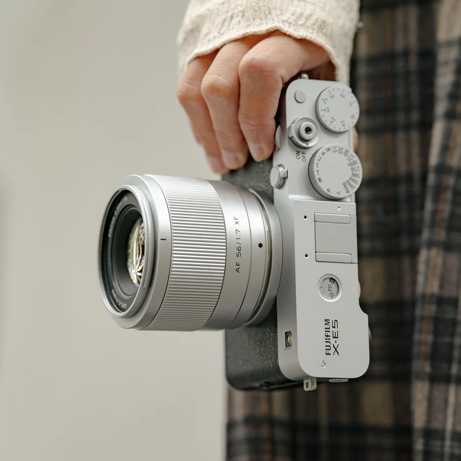 Viltrox AF 56mm f1.7 Fuji XF-Mount Silver - Foto Erhardt