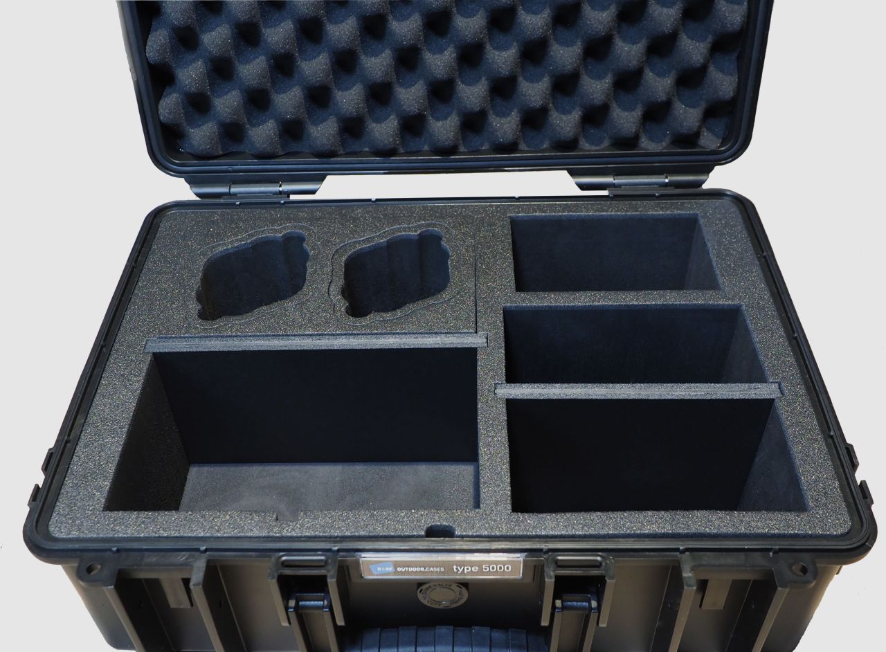 B&W Case Type 5000 black professional photo case - Foto Erhardt