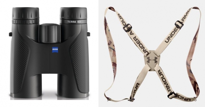 ZEISS Terra ED 10x42 black + UA Binocular Harnes