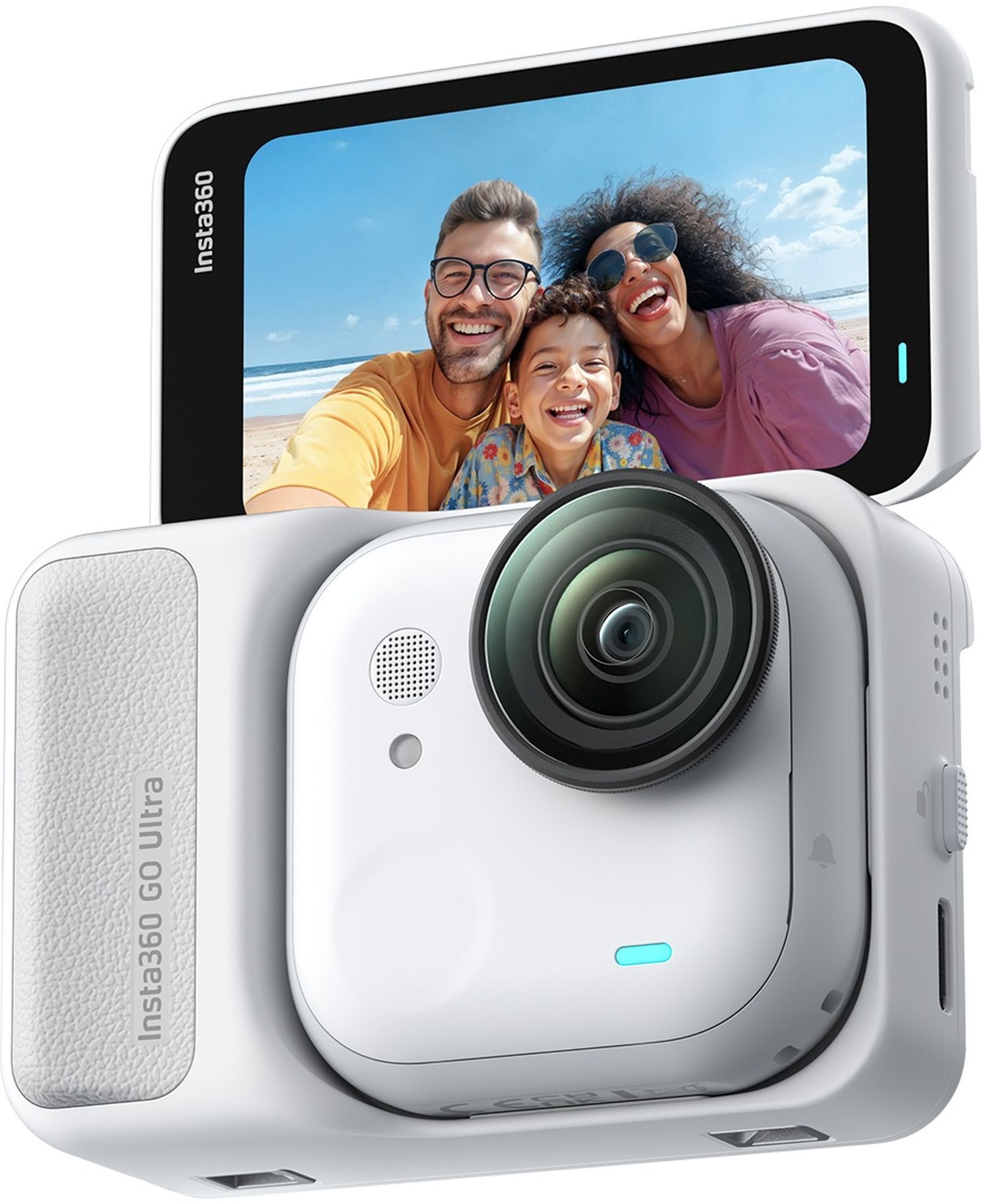 超美品 Insta360 GO  M111 INSTA360 GO Ultra Standard Bundle (Arctic White) - Foto Erhardt