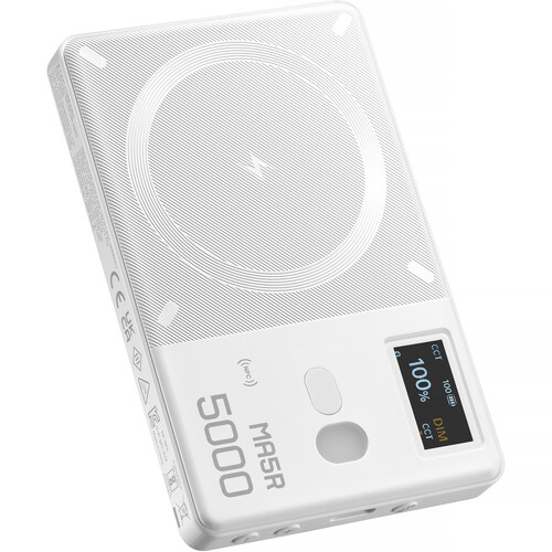 Godox MA5R white - RGB Leuchte & Power Bank - Foto Erhardt