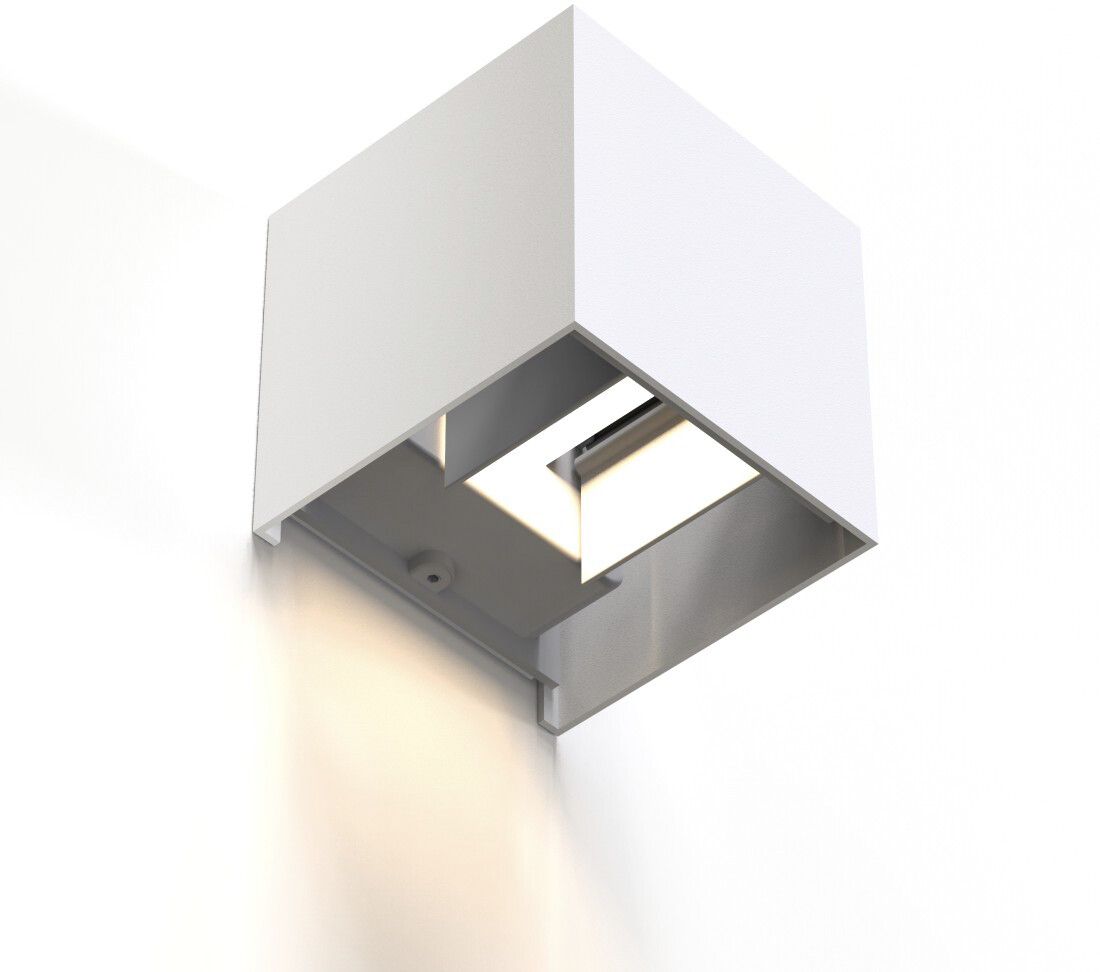 Hama WiFi wall lamp IP44 indoor and outdoor white