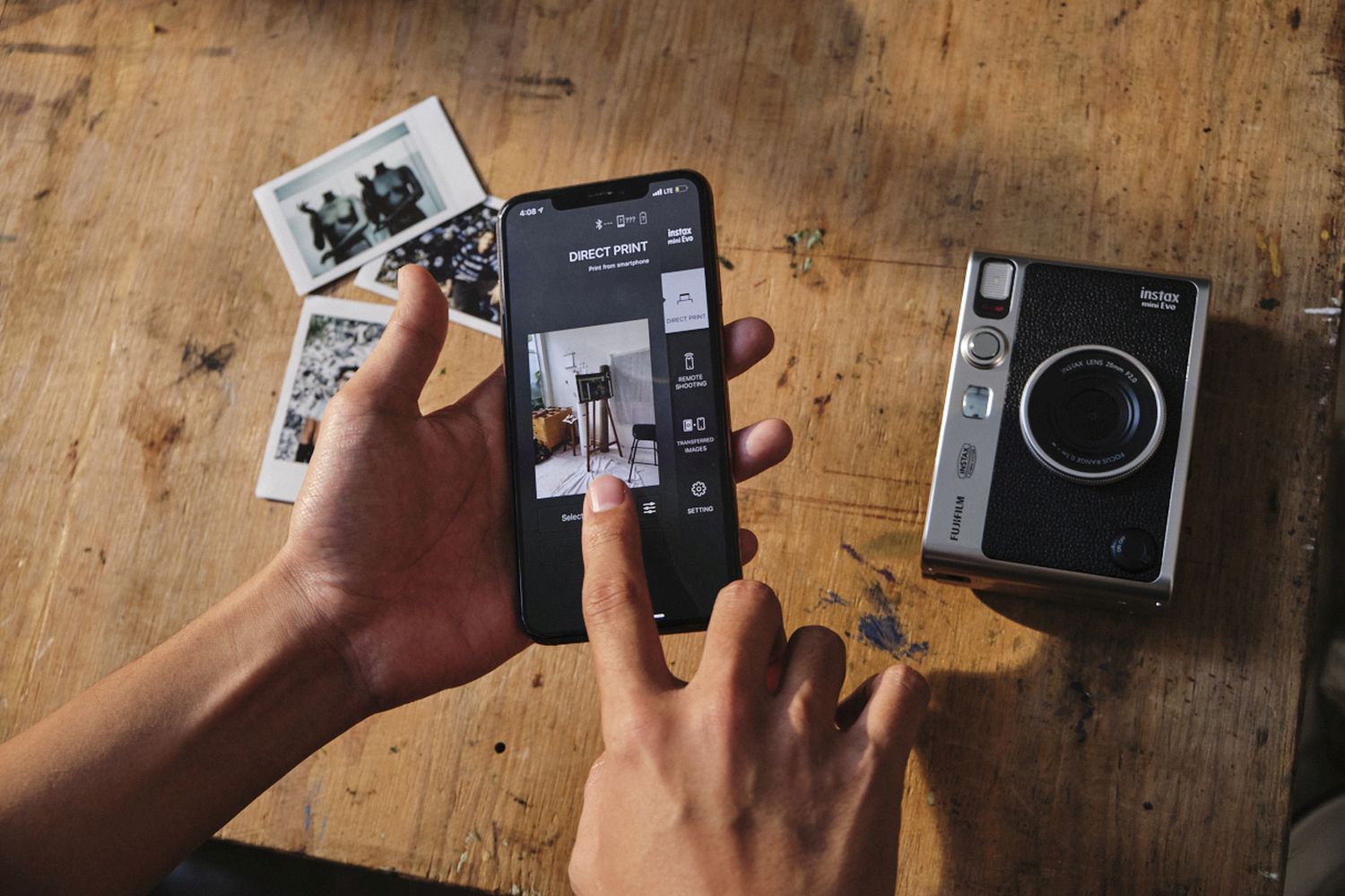 Fujifilm Instax Mini Evo black type C - Foto Erhardt