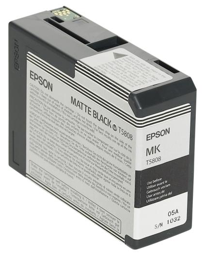 Epson Tinte Black Matte T5808