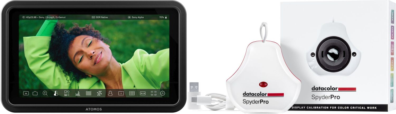 Atomos Shinobi 5\ II + Datacolor Spyder Pro