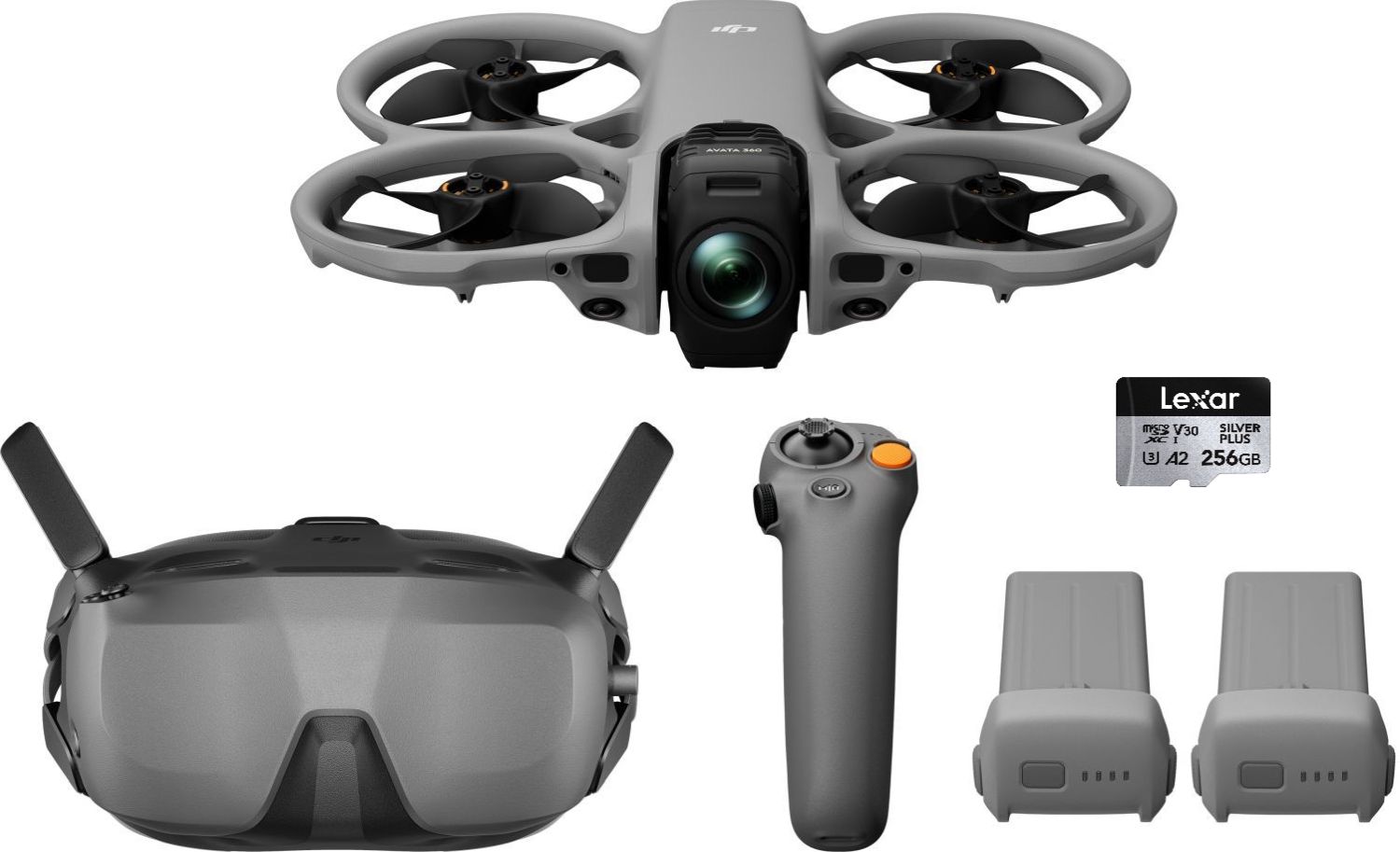DJI Avata 360 Motion FMC (N3) + Lexar Silver Plus microSDXC 256GB V30