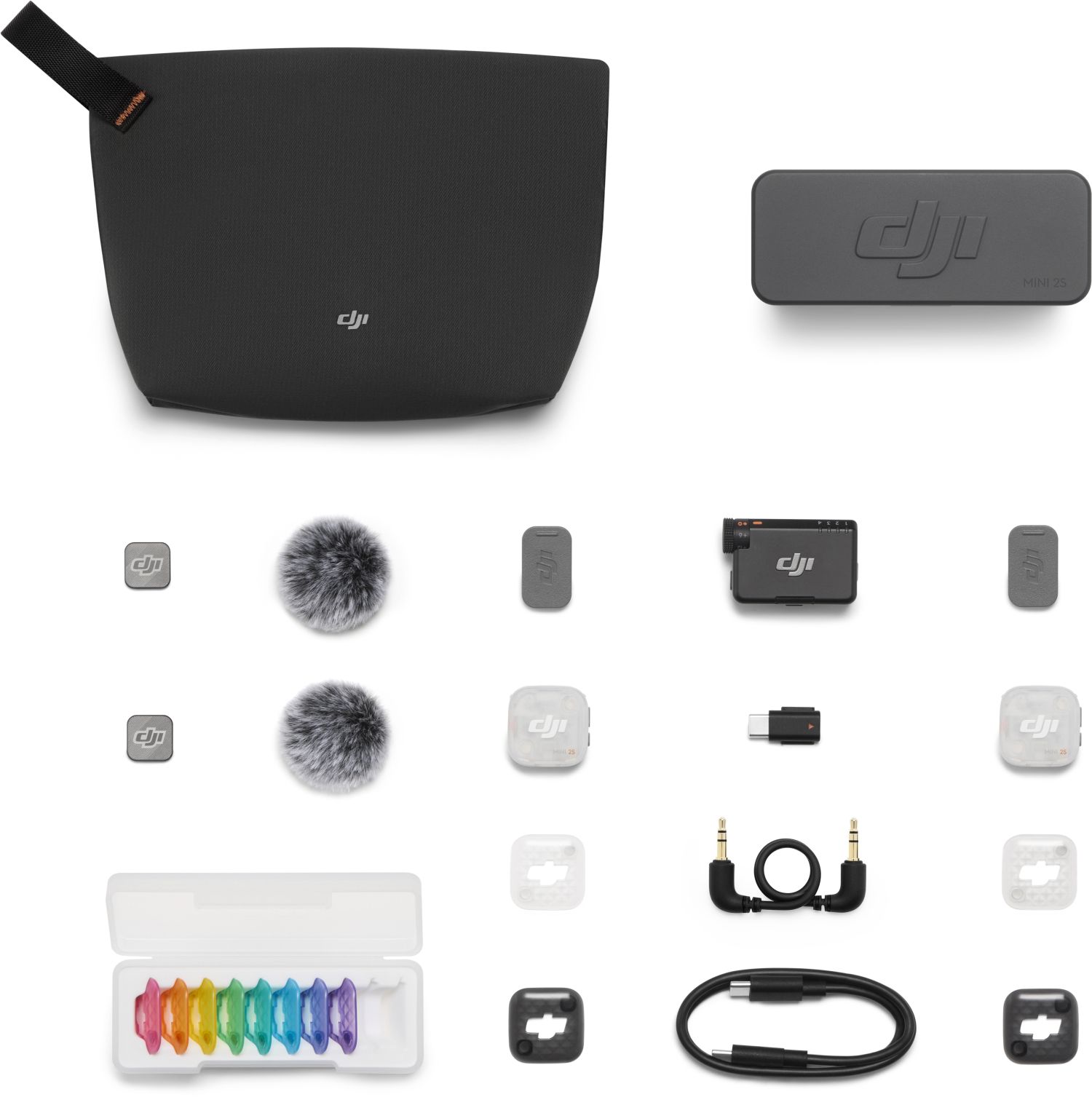 DJI Mic Mini 2S (2 TX + 1 RX + Charging Case) Image
