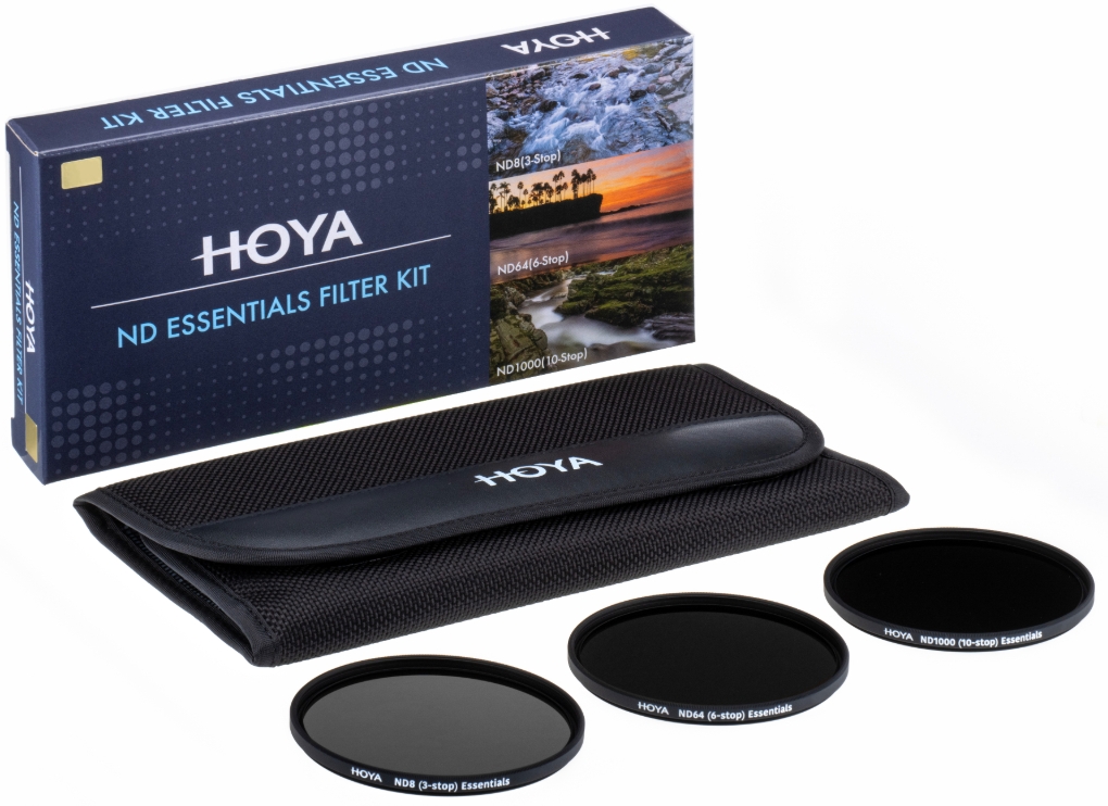 Hoya ND Essentials Filter Kit 8/64/1000 49mm Image