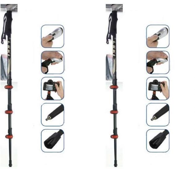 LEKI Trekkingstöcke Photosystem FS Carbon Image