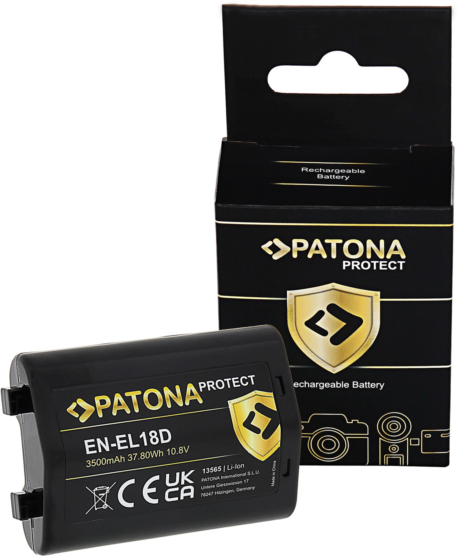 Patona PROTECT Akku für Nikon Z9 EN-EL18D Image