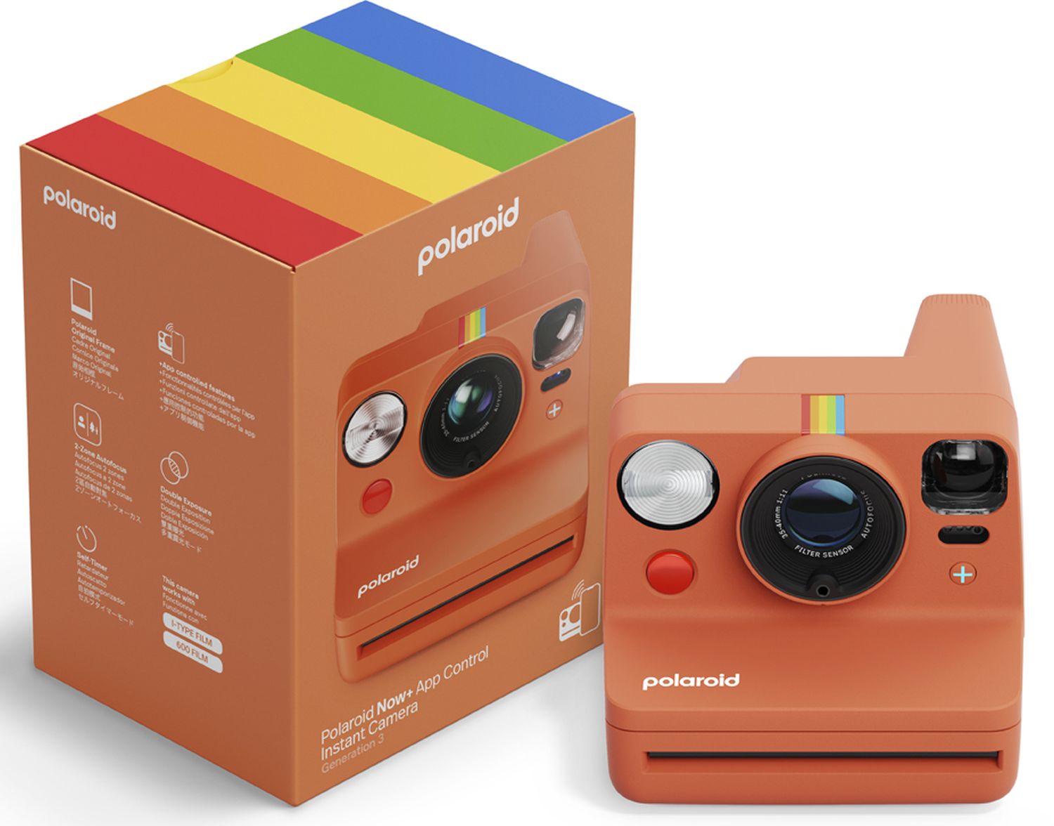 Polaroid Now + Gen3 Camera koralle Sofortbildkamera Image