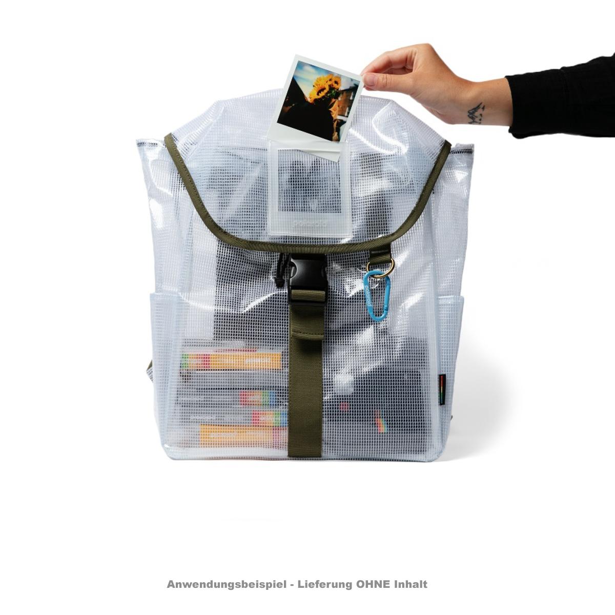 Polaroid Ripstop Backpack Clear