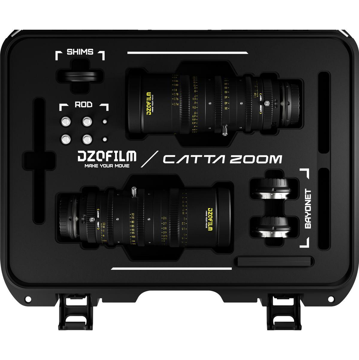 DZOFILM Catta Zoom 2-Lens Kit (18-35/70-135 T2.9) schwarz