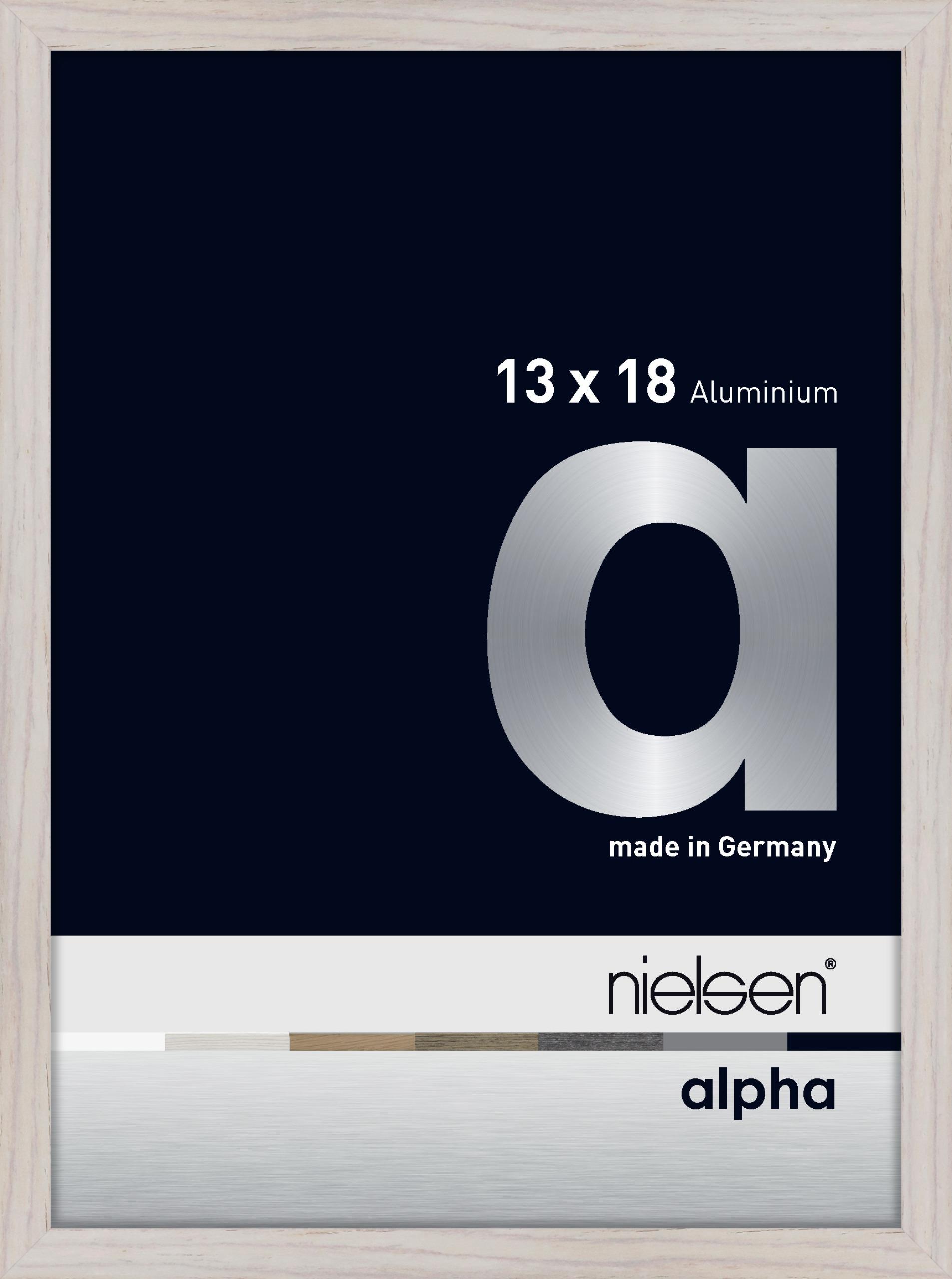 Nielsen Alpha 1632525 13x18cm eiche weiß
