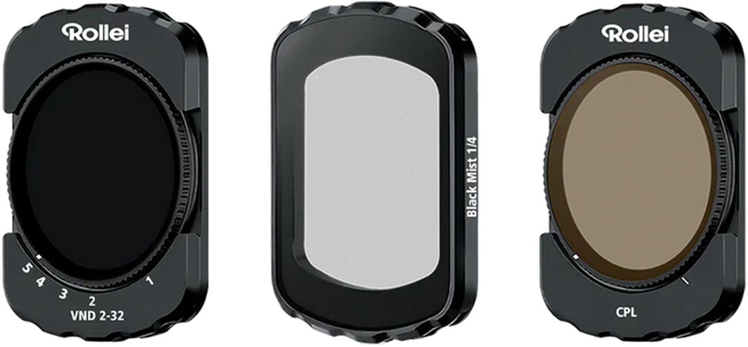Rollei DJI Osmo Pocket 3 Cinema Filter Set 3-in-1 Image