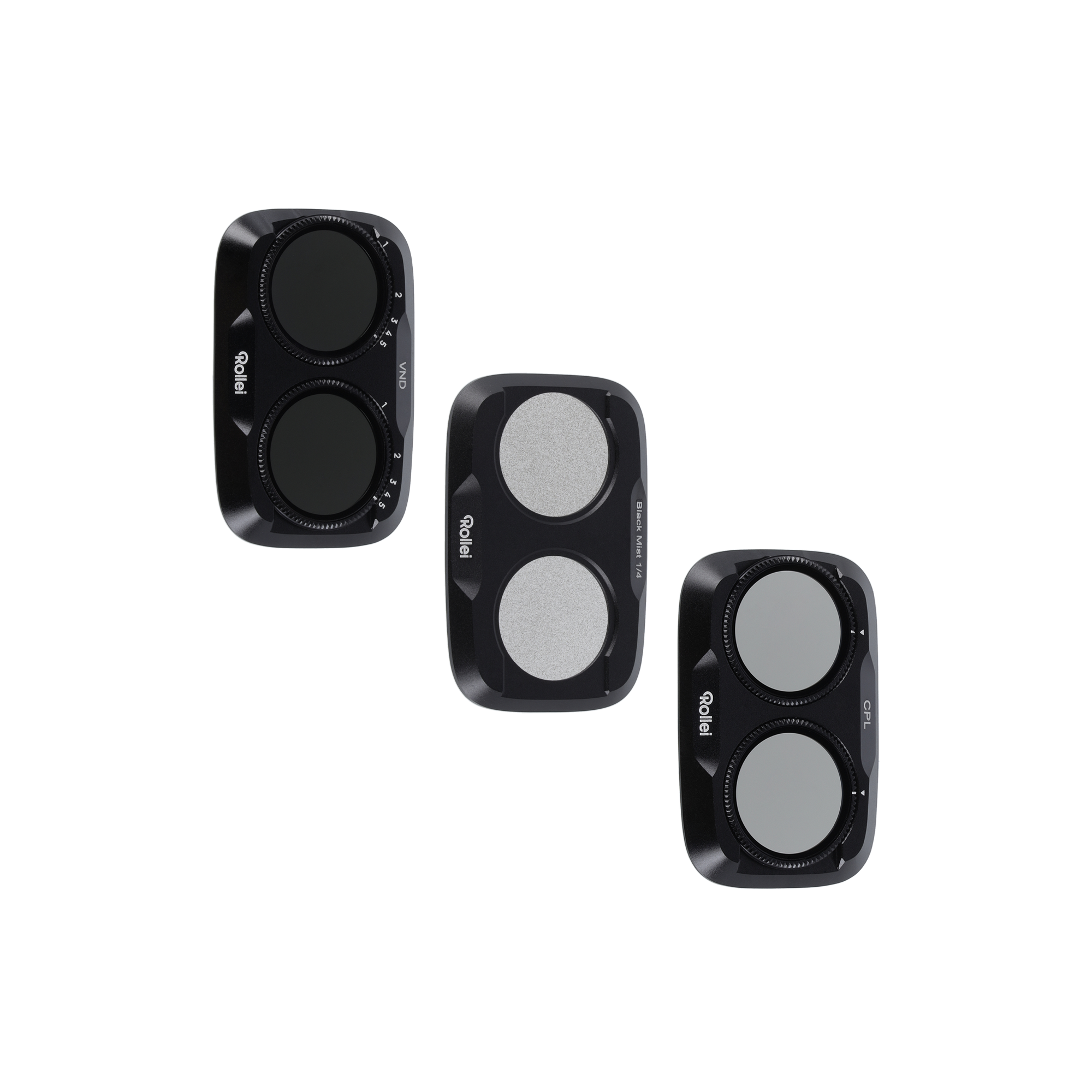 Rollei DJI Osmo Pocket 4 Pro CPL, VND2-32 Black Mist Filter-Set Image