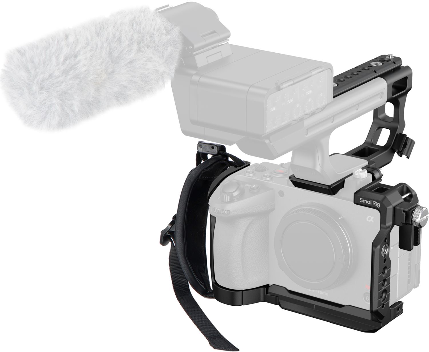 SmallRig 6777 HawkLock Cage Kit für Sony FX5 & XLR Handle Image