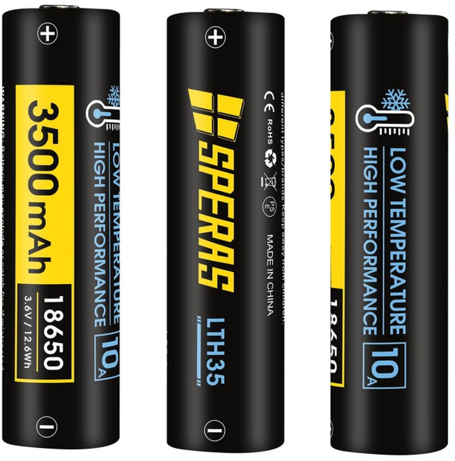 Speras Batterie LTH35 10A 3500 mAh Low Temperature Image