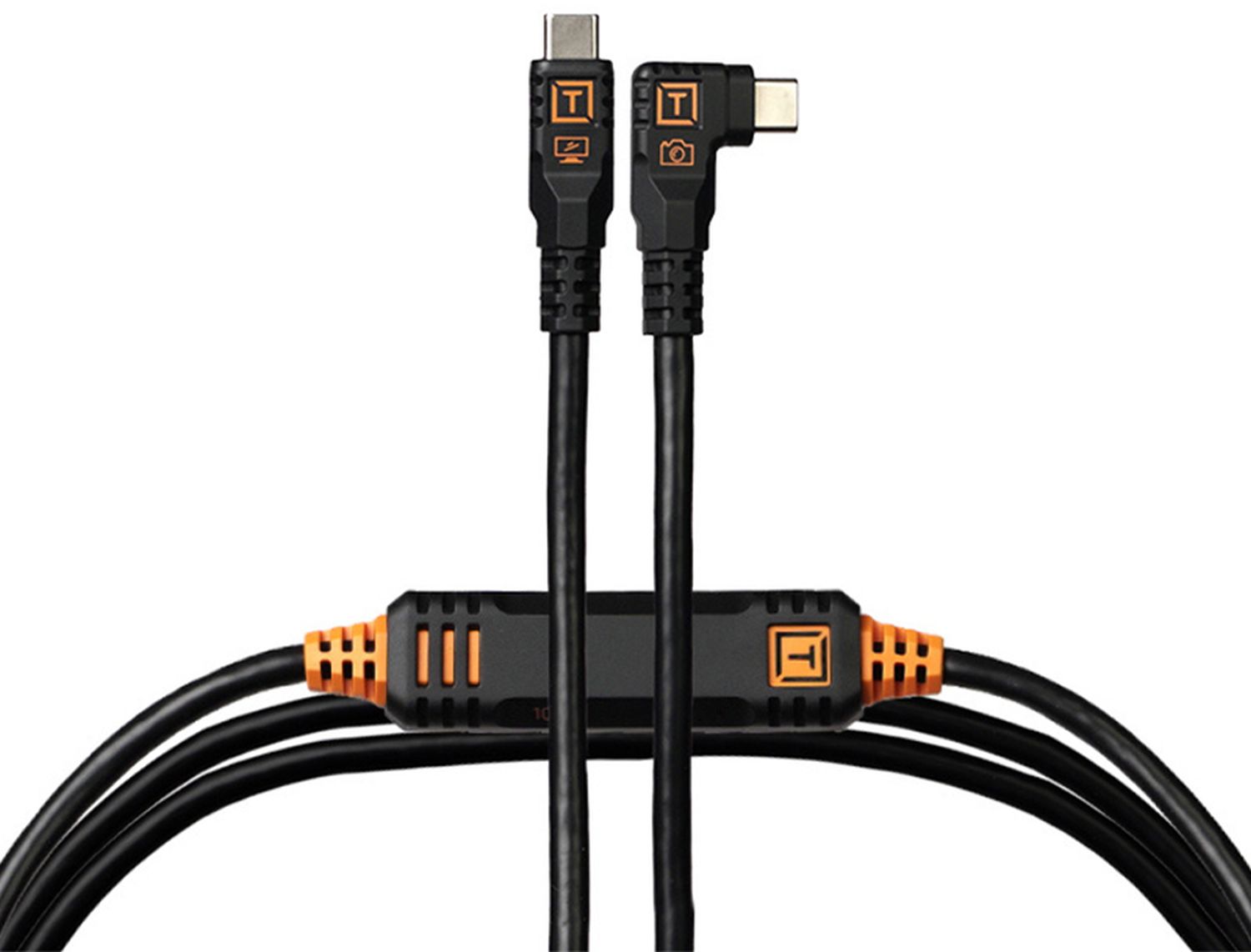 Tether Tools TetherPro Optima 10G USB-C Right Angle 4,6m schwarz Image