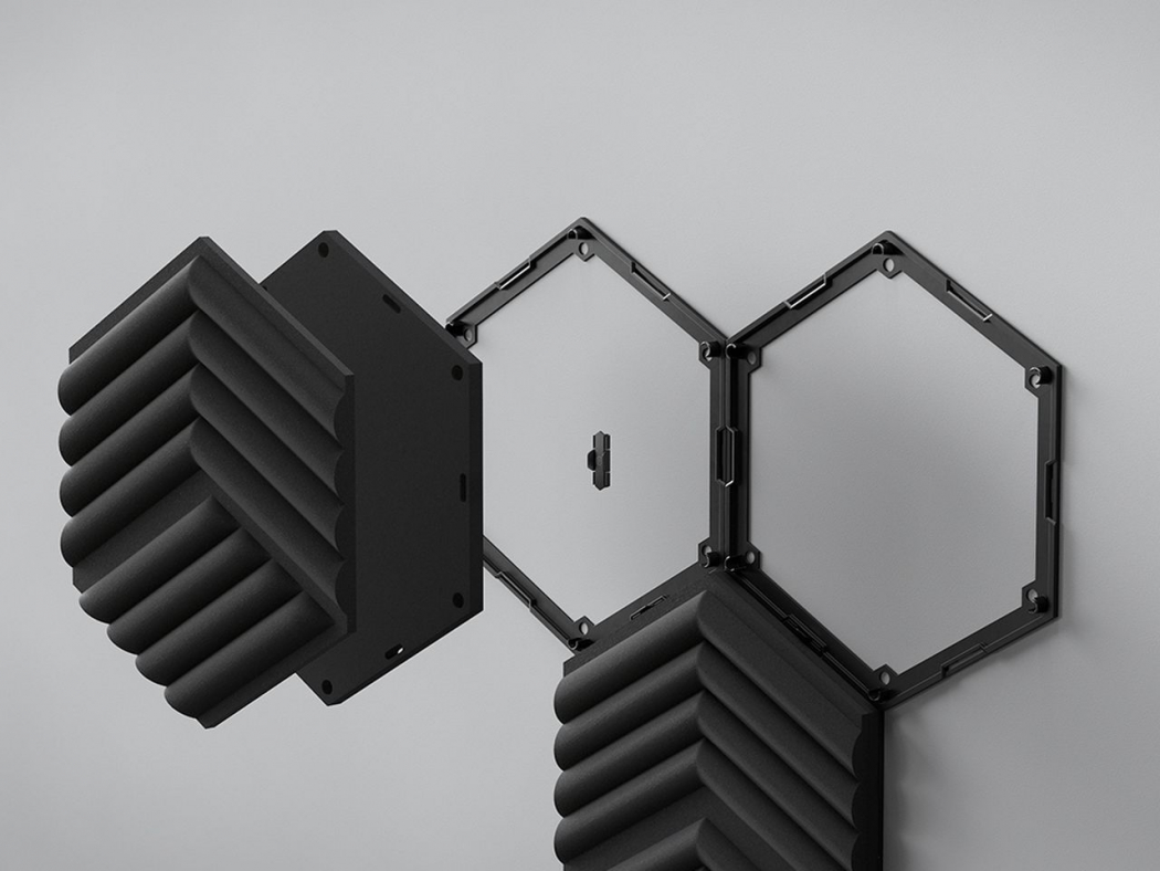 Elgato Wave Panels Extension Set-negro 