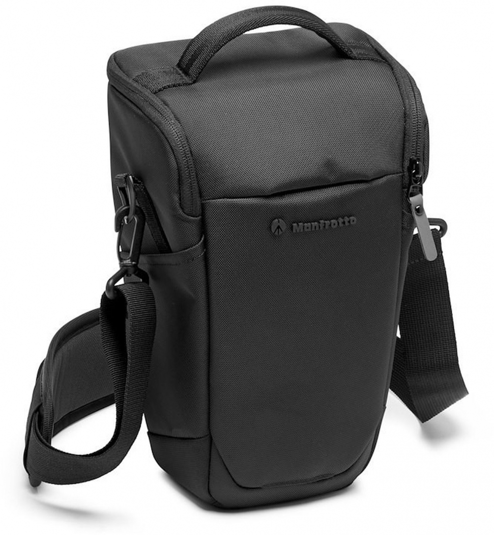 Kameratasche mit Stativhalterung und Regenschutz Manfrotto Advanced Holster L III Kameratasche DSLR-Tasche mit Objektiv Fotografie Zubehör 