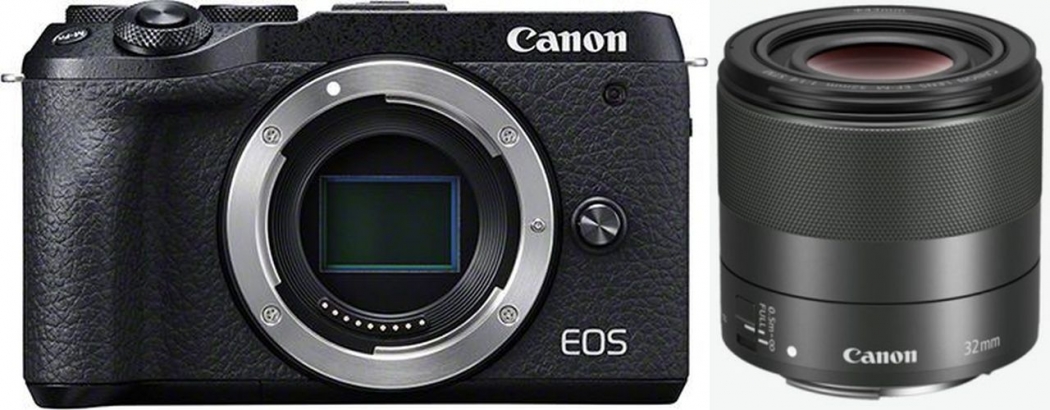 Accessories Canon EOS M6 Mark II + EF-M 32mm f1.4 STM - Foto Erhardt