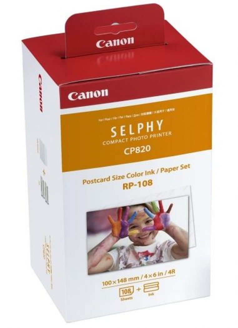 Accessories Canon SELPHY CP1500 black + Canon RP-108 paper + ribbon - Foto  Erhardt
