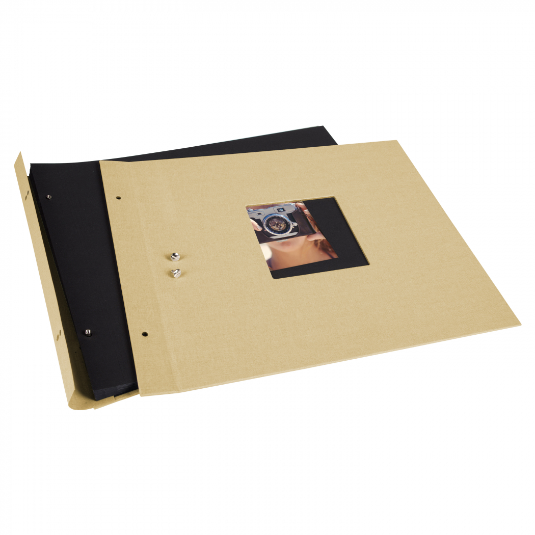 Goldbuch Recharge Album Photo 38x30cm 30 Pages Blanches + Vis + Feuillet Cristal 83078