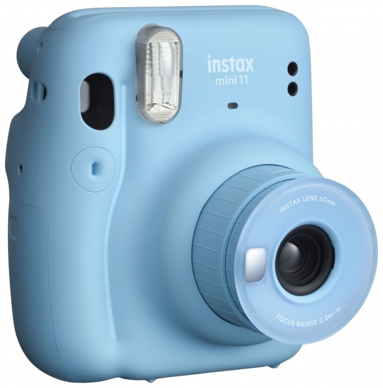 Fujifilm Instax Mini 11 sky blue + Mini Film DP - Foto Erhardt