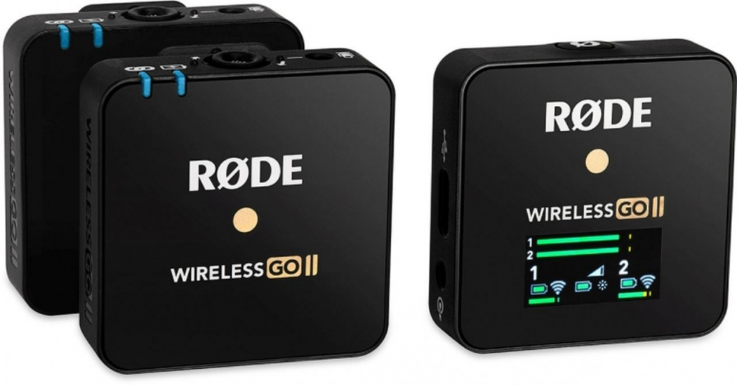 Technical Specs Rode Wireless Go II + Interview GO Handheld 