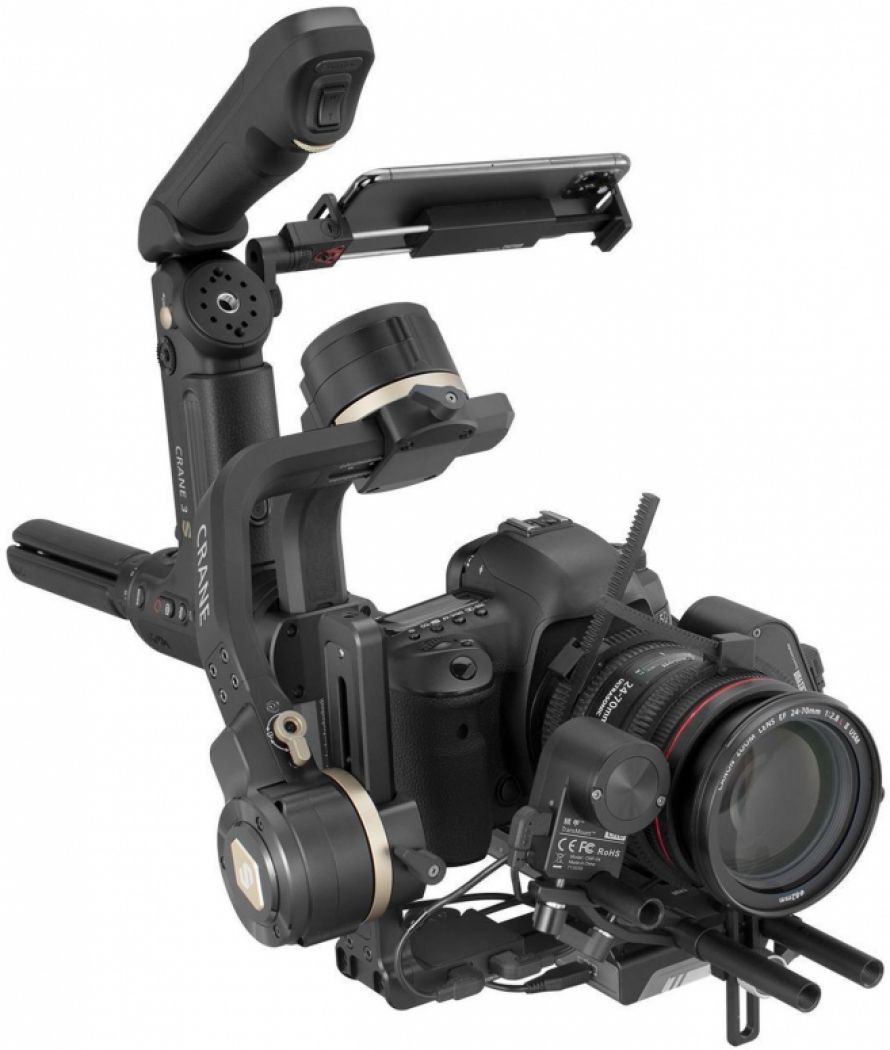 ZHIYUN Crane 3S Pro Stabilisateur Camera Portable à 3 Axes