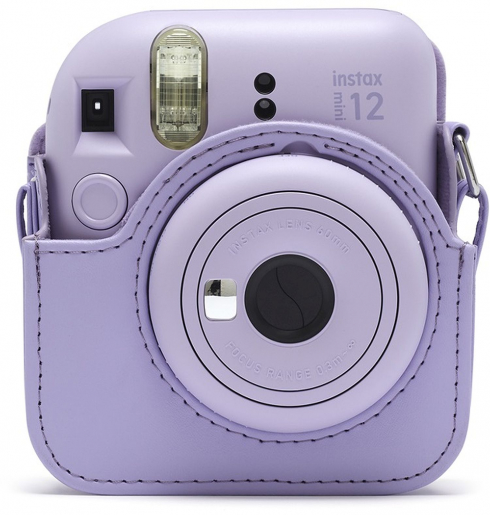 Fujifilm Instax Mini 12 Camera Case Lilac Purple Foto Kompakttaschen Fotogena