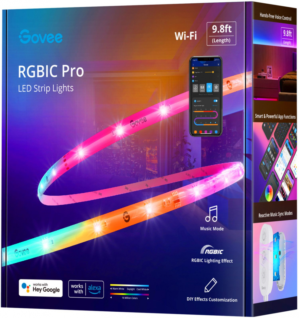 Govee WiFi RGBIC LED Strip Light Foto Erhardt