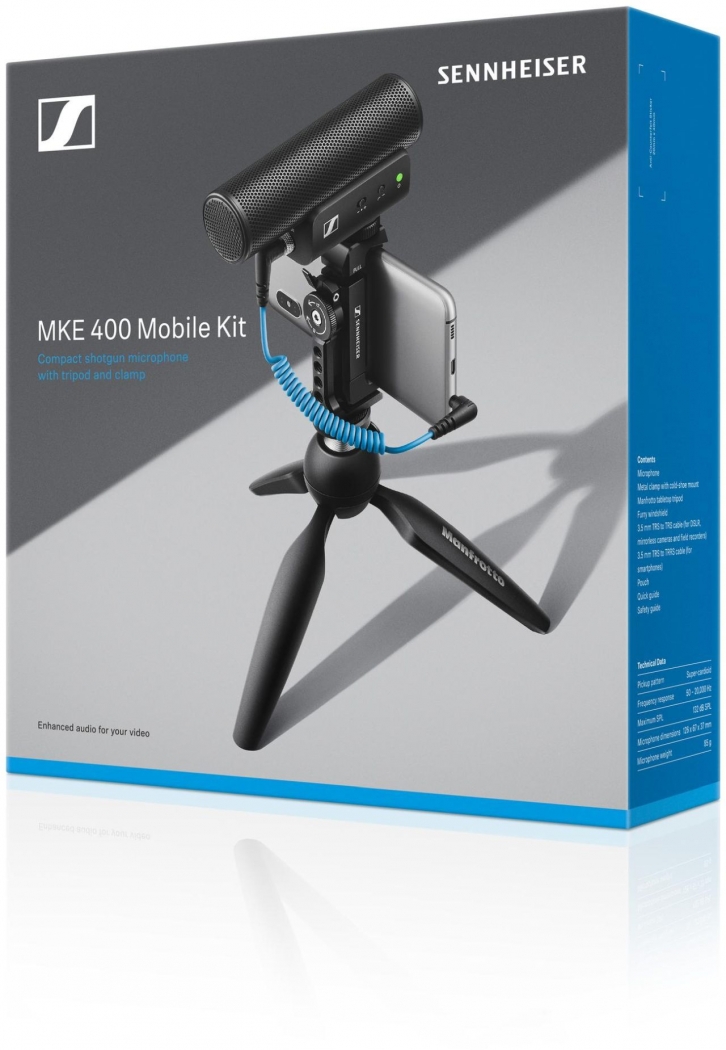 Sennheiser MKE 400 Mobile Kit - Foto Erhardt