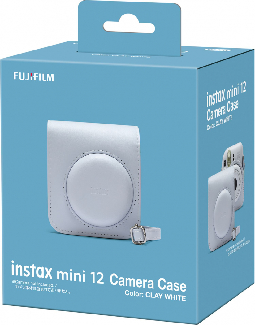 Fujifilm Instax Mini 12 Camera Case clay white - Foto Erhardt