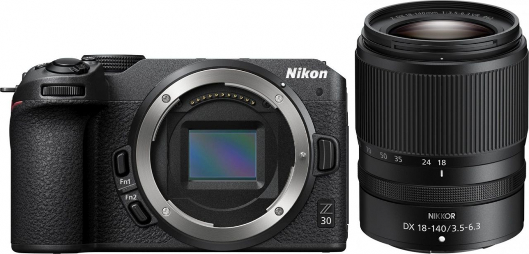  Nikon Z30 Mirrorless Camera Bundle with 16-50mm/50-250mm  Lenses & Nikon FTZ Adapter II (2 Items) : Electronics