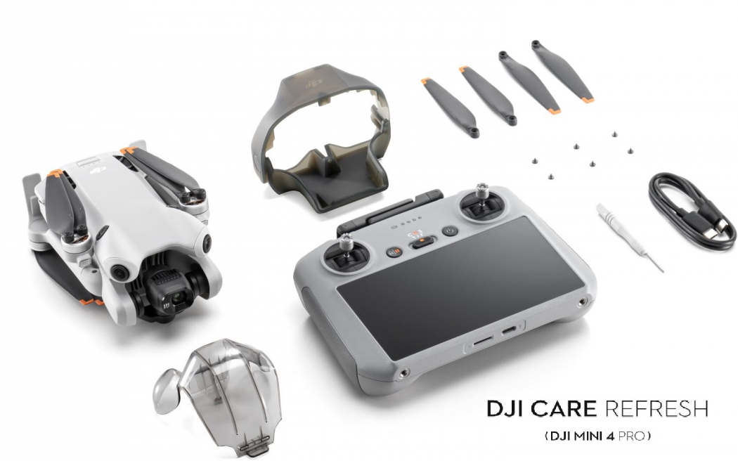 Accessories DJI Mini 4 Pro + RC 2 + Care Refresh 1 year - Foto Erhardt