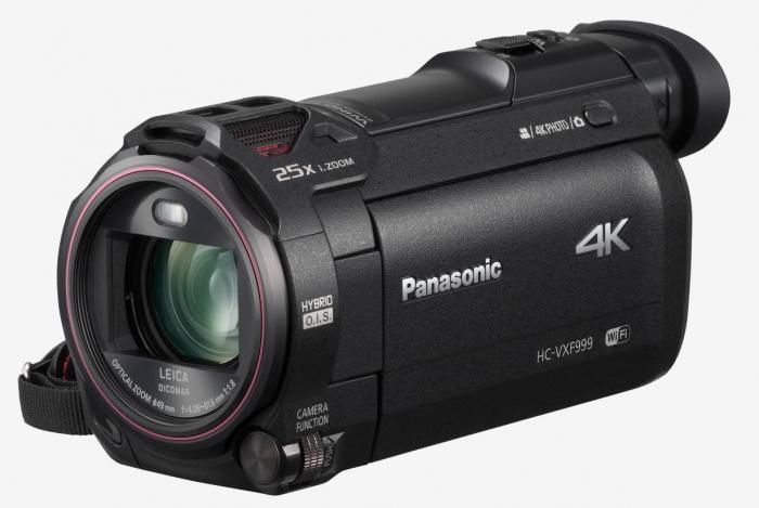 Technical Specs Panasonic HC-VXF999 EG-K 4K Full-HD Returns - Foto 