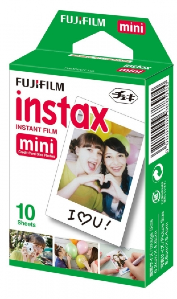 Film Instax Mini Rainbow Fujifilm 10 poses 